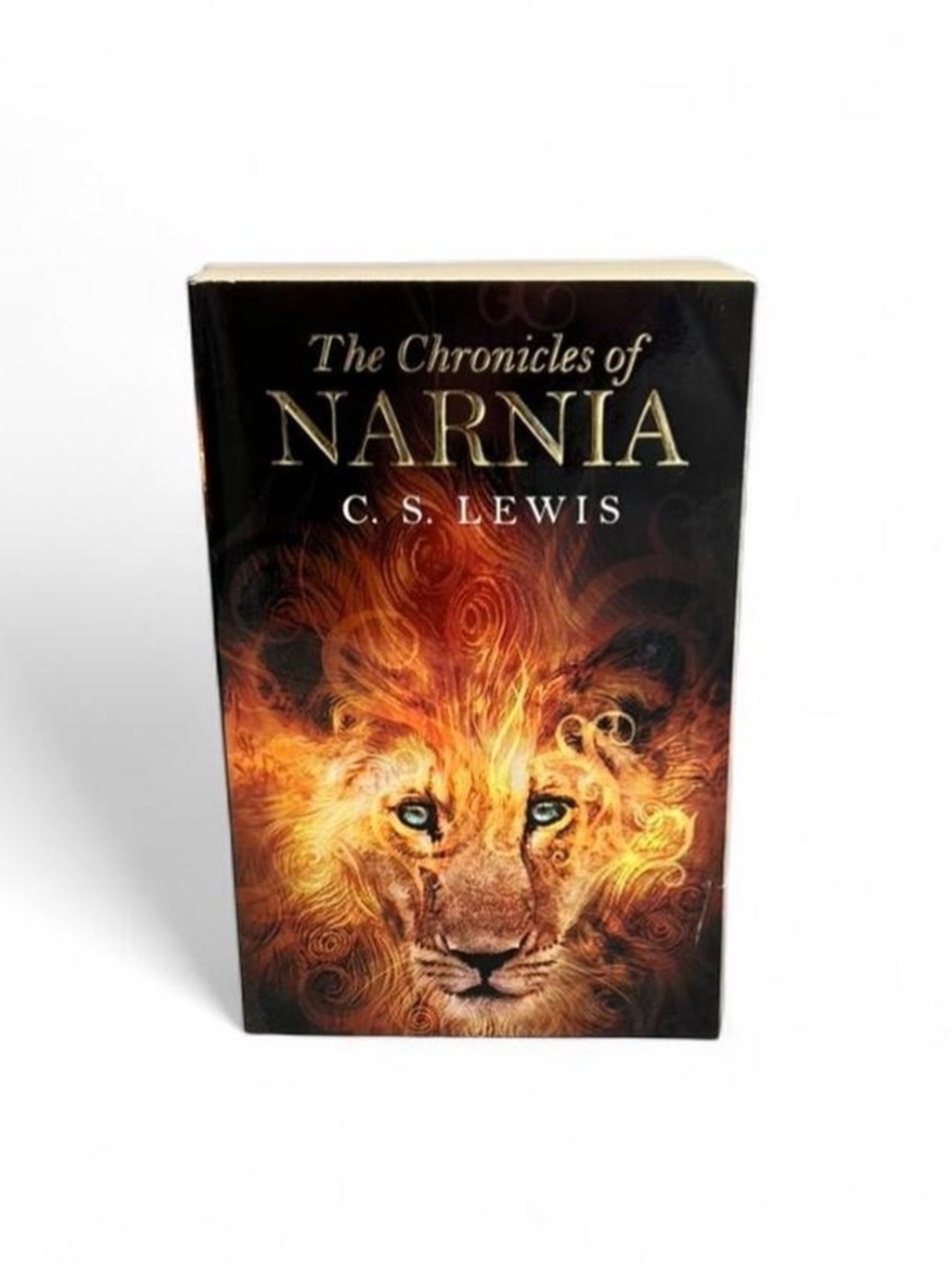 The Chronicles of Narnia by C.S. Lewis - Fiery Lion Cover